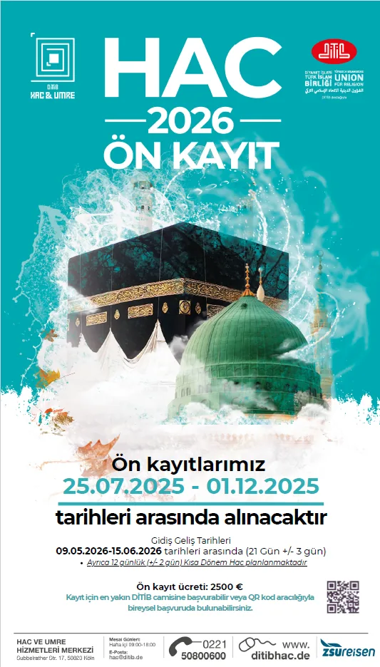 Hac 2026 · Ön kayıt